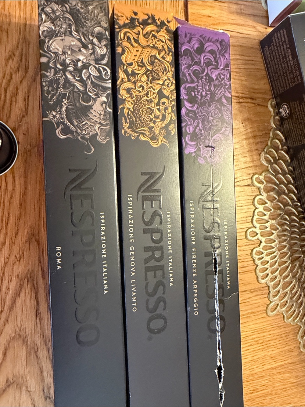 Nespresso pods